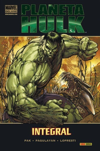 Marvel Deluxe - Planeta Hulk (tapa Dura)