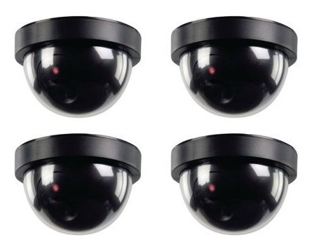 Imagen 3 de 5 de 4pcs Falso Simulado Cámara De Vigilancia Cámara Espía Seguri