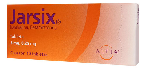 Jarsix Tableta 5/0,25 Mg, 10 Tabletas
