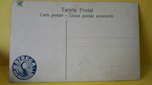 Antigua Postal De La Provincia De Río Negro Con Publicidad (Usado)
