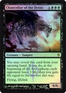 Cartas Magic: Chancellor Of The Dross Foil Nm !!! Mtg Bsas