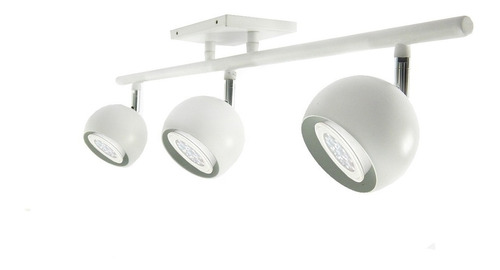 Aplique Pared Techo Lampara Spot Bocha 3 Luces Gu10 Led Deco