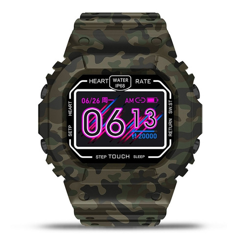 Stf Smartwatch Kronos Warrior Verde Oscuro Verde Oscuro
