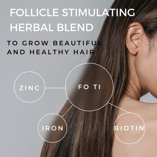 Suplemento Ebony Medical Para El Crecimiento Del Cabello, Tr