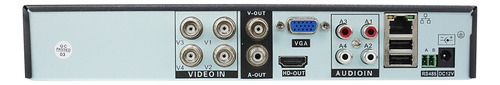 Qian Dvr De 4 Canales Yao Dvr Para 1 Disco Duro, Máx. 6tb, 1x Usb 2.0, 1x Rj-45, Qss-dvr4h