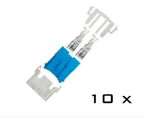 Kit 10 Porta Fusível Max Desmontado Per+ Fusivel Importado