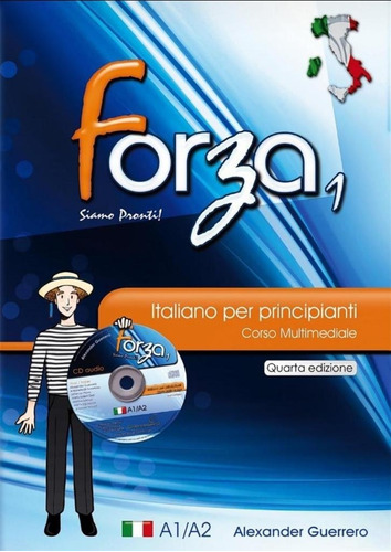 Libro De Italiano Para Principiante Forza 1 Con Cd Audio