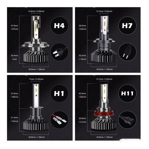 Par Ampolletas Turboled Neblineros Maxus V80 / Sosegur