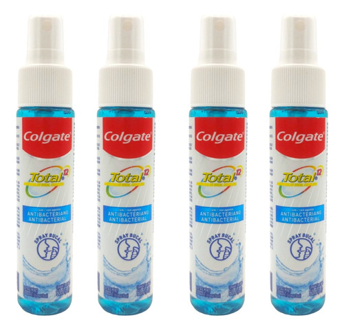 Colgate Total 12 Spray Bucal Antibacterial Pack 4pz