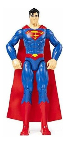 Dc Comics, Figura De Accion De Superman De 12 Pulgadas