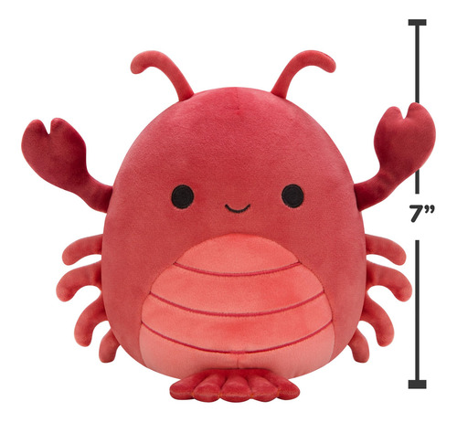 Juego De Peluches Sealife 7 Pulgadas Medusa Ballena Langosta