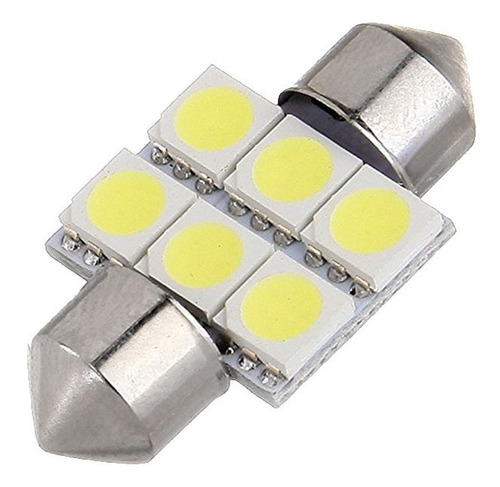 Bombillo De Techo Tipo Sofito Led 5050 6 Smd 31mm Galleta