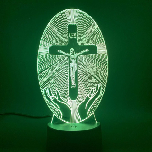 Luz Nocturna Led D Para Decoración, Lámpara De La Santísima