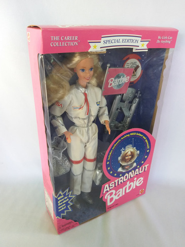 Barbie Astronauta, Versión 1994, Barbie Retro Astronauta 90s (Usado)