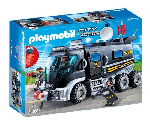 Playmobil Vehiculo Con Luz Led Y Modulo De Sonido 9360