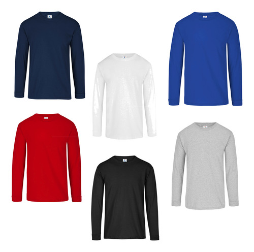 Playera Niño Niña Joven Manga Larga Cuello Redondo » Yazbek®