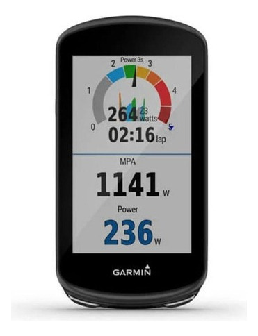 Ciclocomputadora Garmin Edge Edge 1030 Plus Bundle color negro