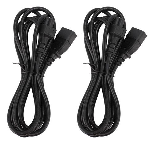 Adaptador Y Convertidor Iec 320 C14 A C5, Cable De Alimentac