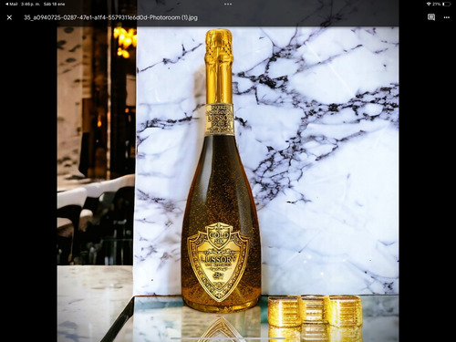 Cava Lussory Gold 24k Sin Alcohol Español -sparkling Premium