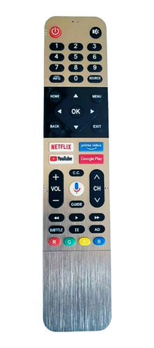 Control Remoto Noblex Dm50x7550 55x7550 Android Voz Original