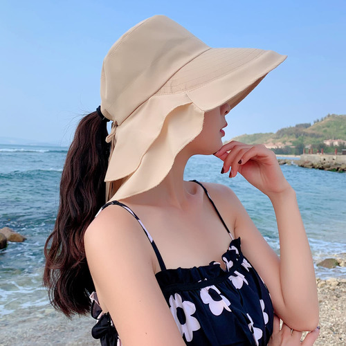 Sombrero De Sol De Ala Grande Para Mujer Con Upf 50