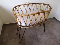 Comprar Moises De Mimbre Para Bebés Con Patas