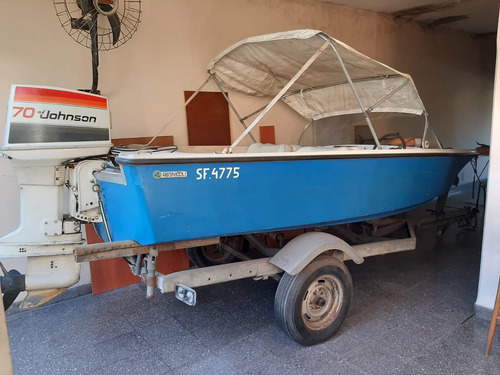 Lancha Regnicoli Dorado V2 Año 1978 Y Tráiler Magit Tilt