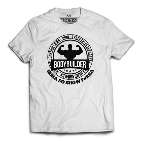 Camiseta Trapézio Descendente Bambam Bodybuilder 13 Memo Bir