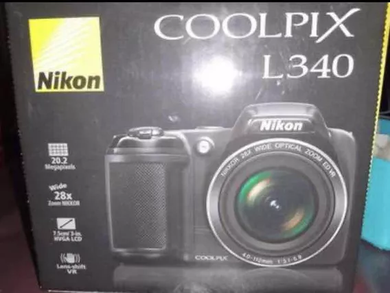 Camara Nikon Coolpix L340