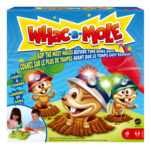 Juego De Mesa Para Niños Mattel Games Whac A Mole