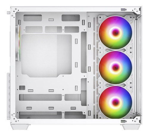 Gabinete Gamer Superframe Fusion, Atx, Branco, Sem Fan