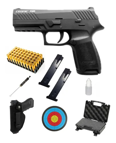 Pistola Traumática Ceonic® Sig Sauer P320 9mm+ Kit + Chapuza