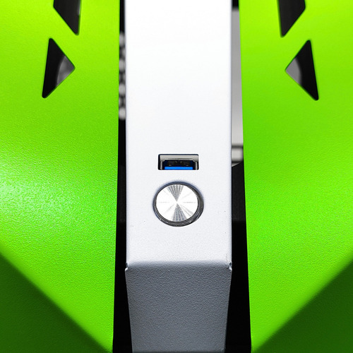 Gabinete Para Gamer Aitek Delta-viper Ga Atx Micro-atx Cor Verde