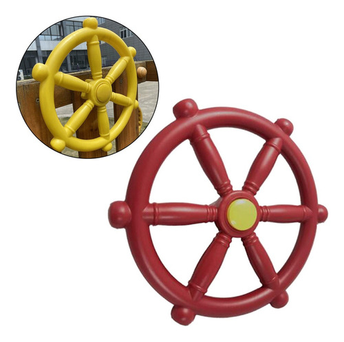 2x Volante De Barco Pirata Para Niños Para Juego De