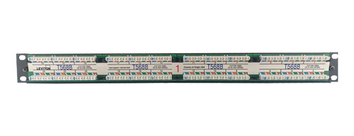 Patch Panel Mca Leviton Mod 5g596-u24 Cat 5e 24 Puertos 1u