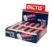 Comprar Goma De Borrar Factis S-20, 20 Unidades, Artículos Escolares