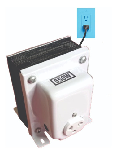 Transformador De Corriente 550 Watts 220 A 100v (japón)