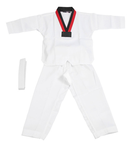 Uniforme De Taekwondo Para Niños Con Cinturón De Poliéster Y