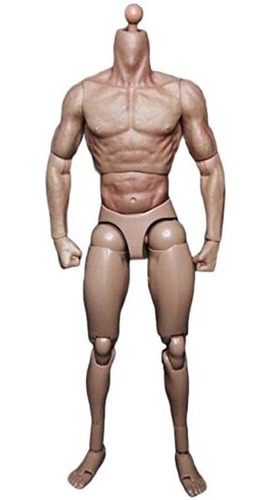 Cuerpo Muscular De 12 Pulgadas, Figura De Acción Flexible