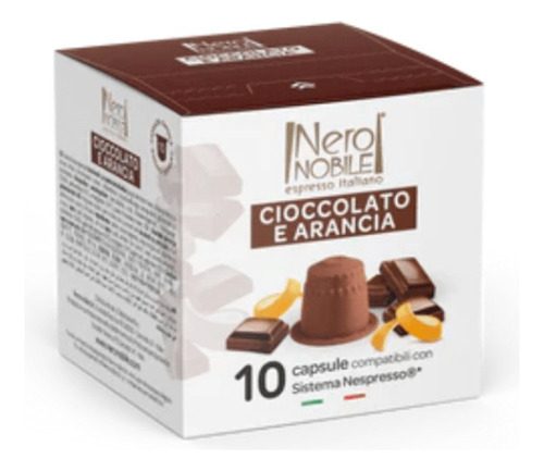 Nero Nobile Capsulas Nespresso Cioccolate E Arancia 10 Un