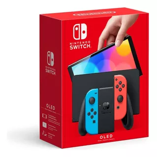 Consola Nintendo Switch Oled Neón 64gb Nueva