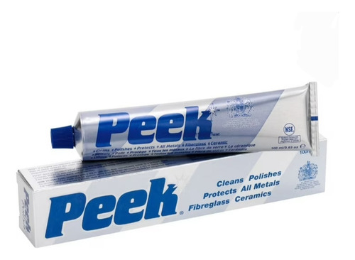 Peek 33700 -pasta Para Pulir Metales, Limpia, Pule Y Protege