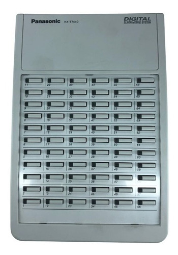 Consola De Teléfono Panasonic Operadora Digital Kxt7440x