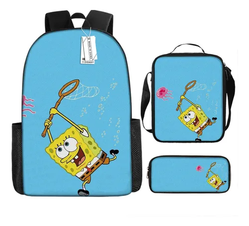 Mochila infantil cheap bob esponja
