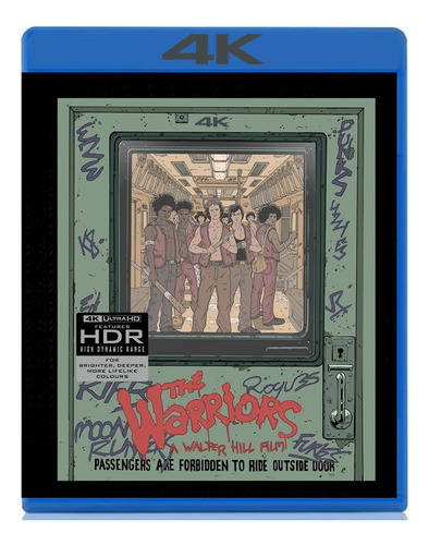 Os Selvagens Da Meia Noite 4k (1979 ) Blu Ray Dublado Legend