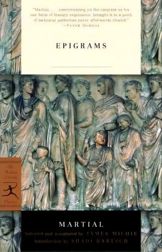 Mod Lib The Epigrams Of Martial, De Martial. Editorial Random House Usa Inc, Tapa Blanda En Inglés