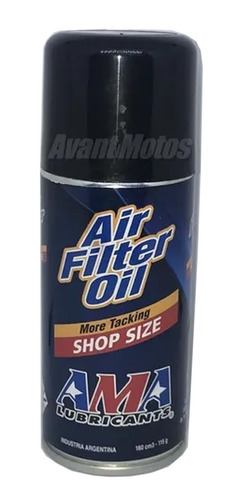 Lubricante Filtro Aceite En Aerosol Ama 160cmm Avant Motos