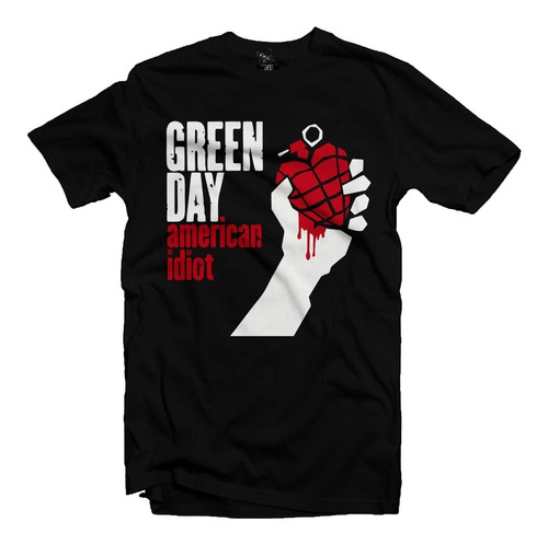 Playera Green Day American Idiot - Rock Banda Hombre / Mujer