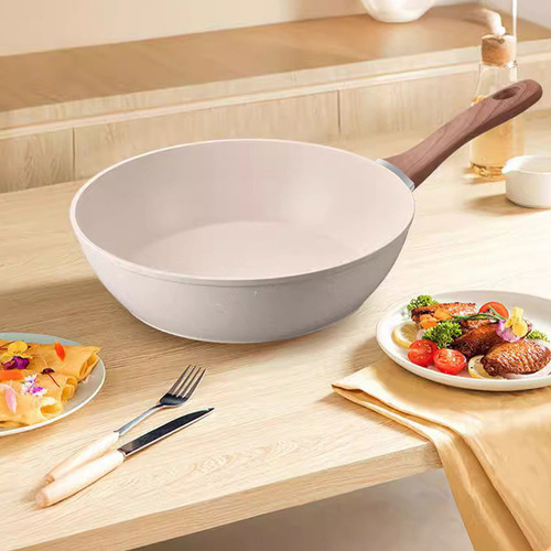 Sartén De Cerámica Antiadherente W Con Tapa Para Tortillas E