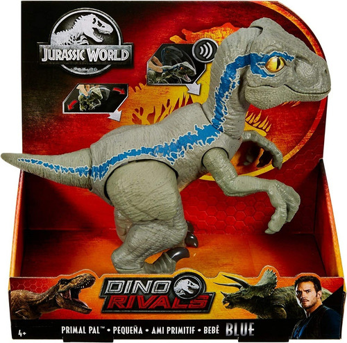 Jurassic World Dinosaurio Blue Bebe 20 Cm